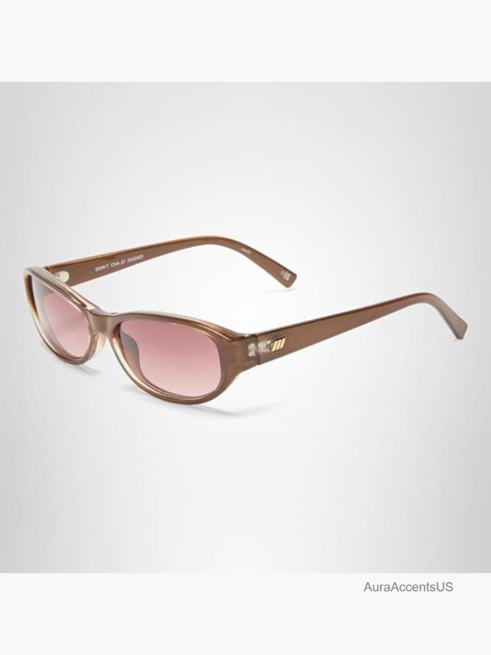 Wrap Around Sunglasses With Gradient Lenses